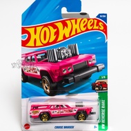 No. 91 CRUISE BRUISER Pink Hot Wheels Alloy Small Sports Car