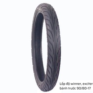 LIGO Lốp xe Winner Exciter 150 không săm Lốp trước 90/80-17 và Lốp sau 140/70-17 nhãn hiệu Veloce