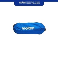 Molten Eb0043-b Ball Bag for 3 Basketball With Adjustable Shoulder Strap Blue