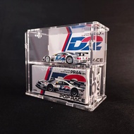 Acrylic Case for Pop Race PR640095 MERCEDES-BENZ CLK AMG GTR - 1997 FIA GT D2 PRIVATE 1:64 Diecast |