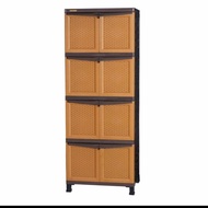 lemari plastik napolly 4 susun 8 pintu