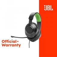 JBL Quantum 100X 頭戴式遊戲耳機 - 黑色  (JBLQ100XBLKGRN)