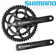 *~(疾風單車)全新SHIMANO SORA FC-R345 大齒盤 50/34 齒 170mm 含BB(有現貨)