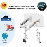 NB H180 Gas Strut Dual Monitor Mount Support Size 17" - 27"
