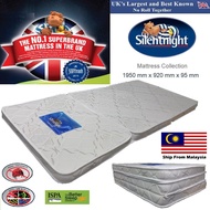 🇲🇾 🔥Hot Selling Stock🔥 Original Silentnight Premium Quality Fabric Foldable Single Mattress Tilam Lipat UK No1 Brand