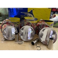 Espada Racing Forged Fjn Piston Kit Set Y16zr Y16z Y16 Semi Dome 58mm 63mm 65mm