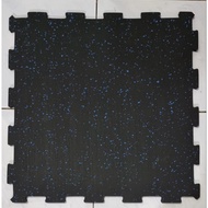 Rubber Flooring Fitness Gym 50x50cm 8mm Floor Puzzle Roller Mat Rubber Gym Carpet