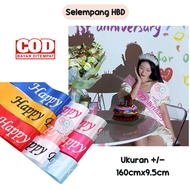 HAPPY BIRTHDAY SASH HAPPY BIRTHDAY SASH/ BIRTHDAY DECORATION/