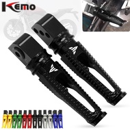 For Yamaha MT-01 MT-03 MT-25 MT-07 MT-09 MT-10 Motorcycle Accessories Foot Pegs Pedals CNC AluminumRear Passenger Footpegs