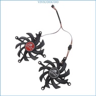 VIVI 75mm 4Pin 12V Graphics Card Cooling Fan for Colorful GeForce RTX 3060 Ti RTX3060