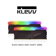 KLEVV CRAS X RGB 16GB*2  DDR4 Gaming UDIMM 3200MHz