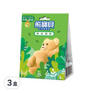 熊寶貝 衣物香氛袋 3入  草本清新  21g  3盒