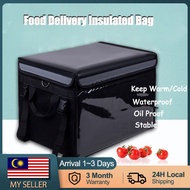 48LWaterproof Food Delivery Bag MotorcycleBusiness Delivery Beg  Penghantaran Makanan For Rider Moto