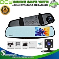 qcy dashcam New !!!!! QCY A70 Dual Dashcam Vehicle Black Box  4.5 HD Car DVR Dual Lens