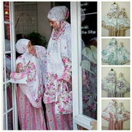 Mukena couple mother and child mukena/ rayon mukena/ mukena/ + bag Delisa mukena/ adult mukena