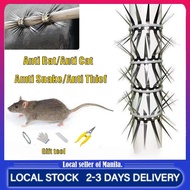 1M DIY-Cuttable Security Spikes: Deter Thieves & Animals, Garden Protection