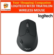 [Original SG Logitech Stock] Logitech Mouse M720 Triathlon M 720 Multi-Device Wireless Mouse with FLOW Cross-Computer Control and File Sharing for PC and Mac Warranty by Logitech Singapore