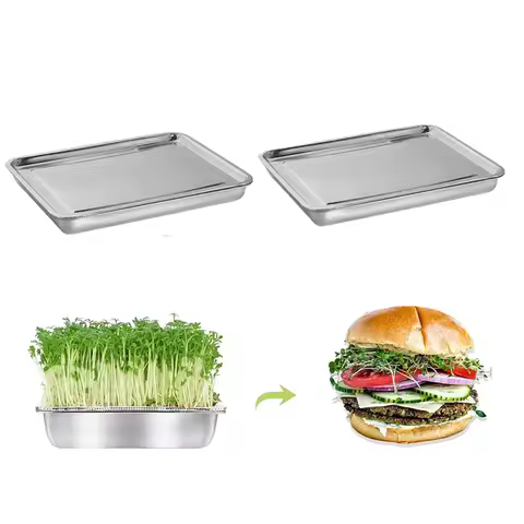 Sprouts Growing Seed Sprouting Tray Seed Sprouting Microgreens Growing Kit Fodder Trays