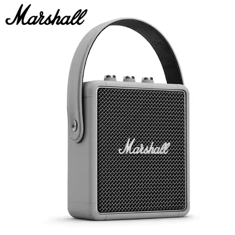 Marshall Stockwell II Portable Bluetooth 5.0 Speaker with True Stereophonic Sound - 20+ Hour Battery