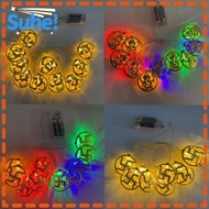 SUHE Diwali Light, Colored Lights AUM OM Swastika Lakshmi Ganesha Light String, Festival Lantern Deepavali Decoration 10 LED Indian Golden Iron Lamp Diwali Atmosphere Layout