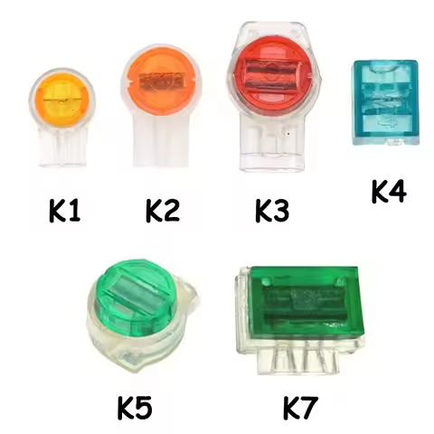 100pcs Connector Crimp Connection Terminals K1 K2 K3 K4 K5 k7 Connector Waterproof Wiring Ethernet C