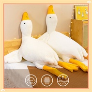 50-160CM Big Goose Doll Plush Soft Stuffed Animal Toy Cute Duck Doll Pillow Cushion Birthday Big Plu