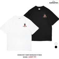 EVERESTER T-Shirt Oversize Fit Shirt | Unisex Game 777 Black Men's EXP
