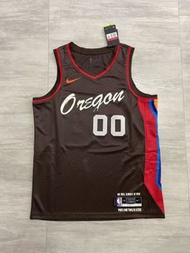 現貨Nike Portland Blazers Carmelo Anthony city edition swingman nba jersey 波衫