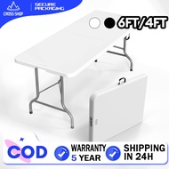 Outdoor 4FT 6FT Folding Table Foldable Table Dining Table Heavy Duty camping table