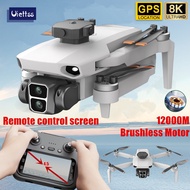 L106-1 PRO MAX GPS Drone Upgraded Screen RC With Profesional Brushless Motor Drone 8K HD Dual Camera