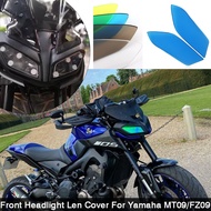 LJBKOALL Motorcycle Front Headlight Lens Protection for 2017 2018 2019 Yamaha MT FZ 09 MT09 FZ09 MT-09 FZ-08 Screen Lens Cover Accessories