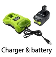 6Ah For RYOBI P108 18V One Plus Battery 18 Volt Lithium-Ion Power Tools P104 P107 RB18L50 RB18L20 P