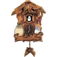 【🇯🇵日本直送免運費】日本國内組裝品 Totoro 龍貓 音樂 旋律 掛鐘 掛牆鐘 Wall Clock Rhythm Musical Pendulum Clock 咕咕搖擺掛鐘 M806A