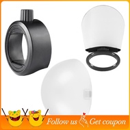 Dome Diffuser Bounce Card Flash Adapter Kit for    Cameras for  AD200 Camera Accessories