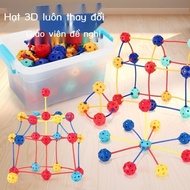 [Real Photo/Available] 【Safe Building Blocks】Children3D Transforming 3D Building Blocks, Educational