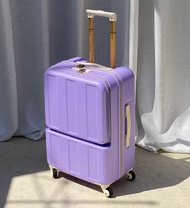 [SPARROW]開蓋式充電行李箱 羅蘭紫-24吋