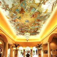 Club European Hotel Ceiling Wallpaper Ceiling Wallpaper Ceiling Wallpaper Roof Mural Luxury Oil Pain