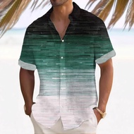 Men Short Sleeve Printed Shirt 3D Printed Short Sleeve Shirt Waiiian Printed Shirt 11,2 TX