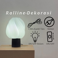 Real Pic NGYmodernice cream lamp table lamp work lamp Table Lamp 3 Colors E27 E14 5W-12W T27CMDecora