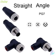 BLANKEYZ M12 Sensor Connector, Sensor Plug Connector M12 Aviation Plug, Power Adapte Male Female Soc