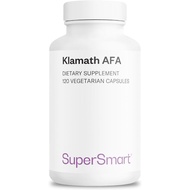 Supersmart Patented AFA Extract 1000mg, Aphanizomenon Flos‑Aquae Blue‑Green Algae, Non‑GMO Gluten‑Fr