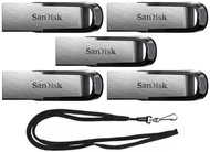 SanDisk 512GB Ultra Flair USB 3.0 Metallic Flash Drive SDCZ73-512G Bundle with (1) GoRAM Black Lanya