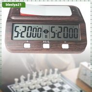 [blesiya21] Professional Chess Clock Memory Function Portable Tournament Clock Analogue Chess Clock 