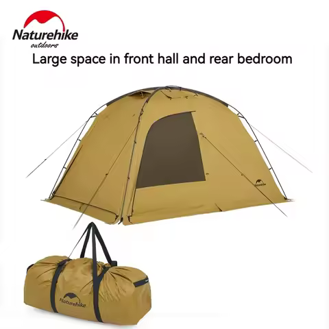 Naturehike Dune 7.6 Camping Tent 2 People 4 Season Tents PU2000mm Outdoor Hiking Ultralight Tent Wit