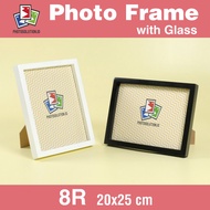 Minimalist 8R Wooden Photo Frame with Glass - Photo Frame T02