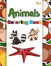 Animals Coloring Book: For Kids Entertainment & Coloring skills,4+ Age ,sized 8.5 x 11 inch.