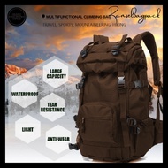 [NEW PRODUCT] 40L Waterproof Men's Backpack Hiking Travel Camping Bag Backpack