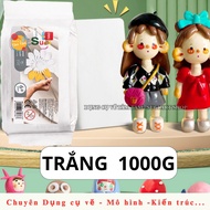 Đất Sét Tự Khô Deli Đất Sét Mỹ Thuật Túi 250g / 500g / 1Kg - An Toàn Không Mùi