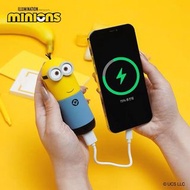Minions 迷你兵 小黄人 5000mAh 迷你手機充電器 / 迷你手機差電器  小型差電器 充電寶 (超輕便！)