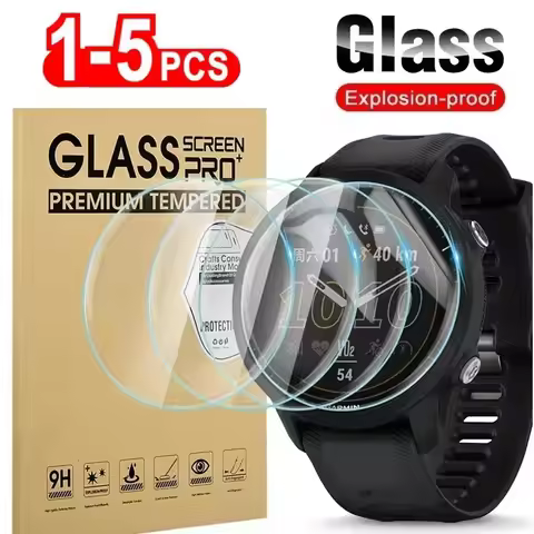 Tempered Glass Compatible for Garmin Forerunner 45 245 745 945 55 255 255S 955 165 235 735 935 Scree